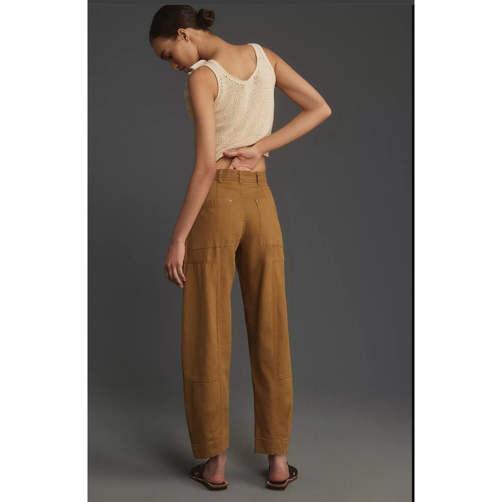NWT Anthropologie Utility Tank Barrel Pants - Size 6 - Picture 4 of 5